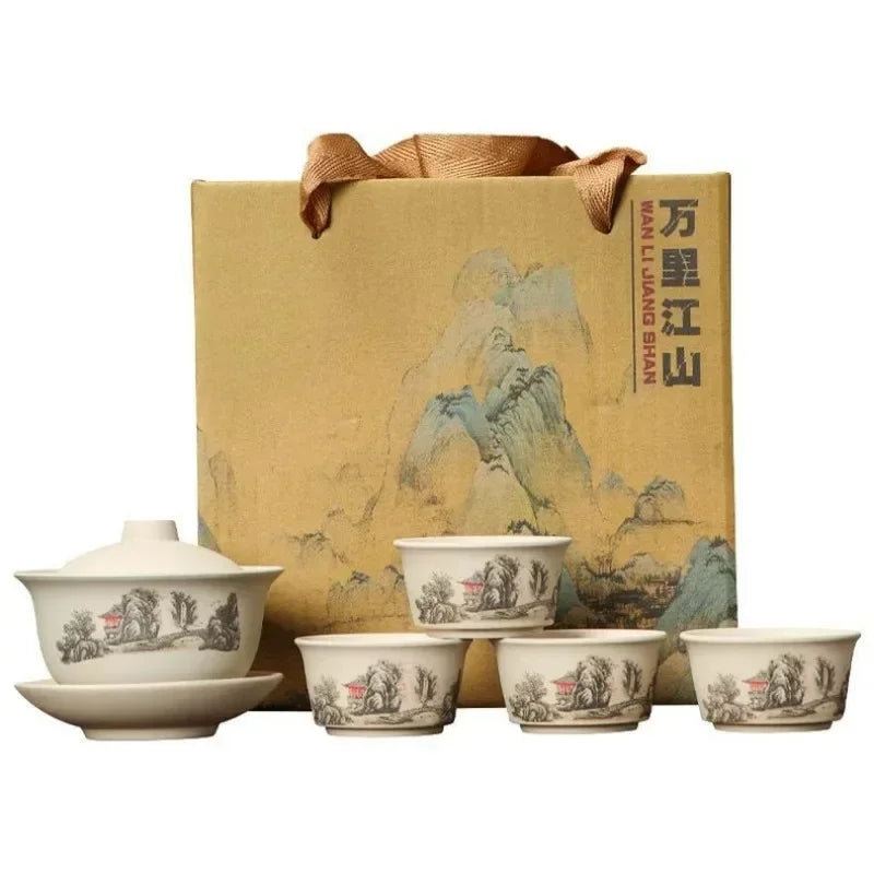 Earth Fired Tea Ceremony Set