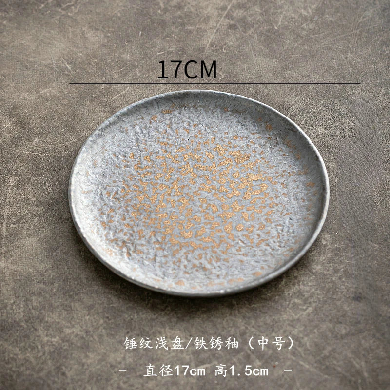 Crushed Basalt Plate Set